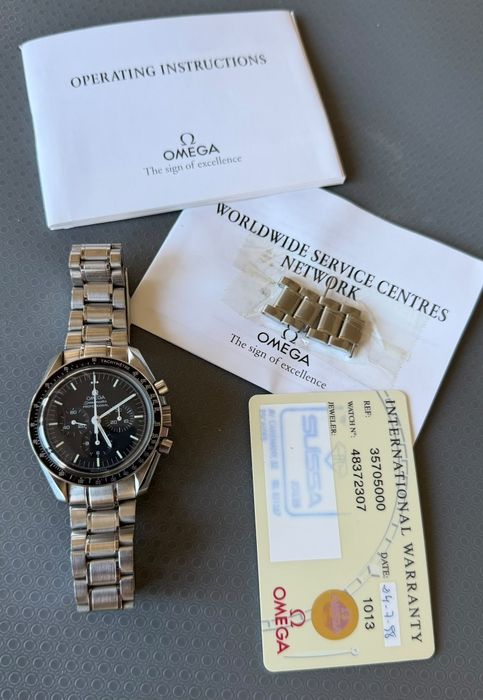 Omega Speedmaster Professional 1998 - Cronógrafo Mecânico Original