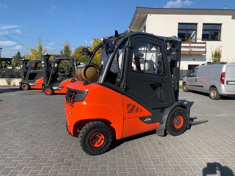 Wózek widłowy Linde H30T-02, TRIPLEX 4.80, rok budowy 12/2019, przebieg 3753 h