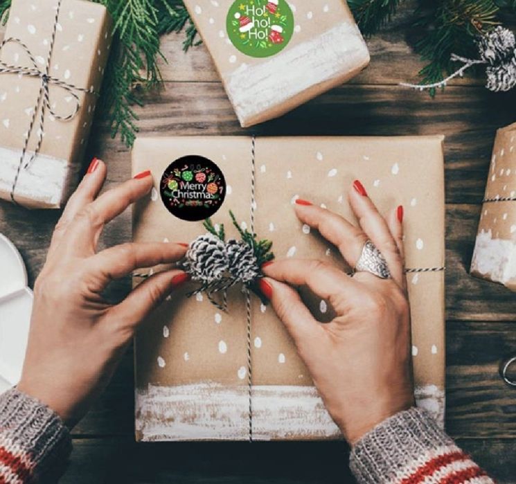 NAKLEJKI ozdobne samoprzylepneTHANK YOU-2,5cm 20+1