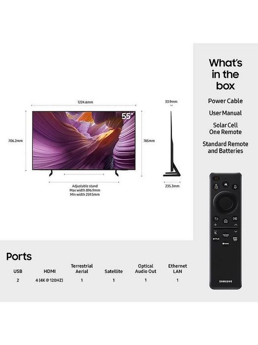 Телевізор Samsung QE55S85F