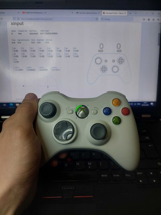 XBOX360 Controller Майкрософт ідеальний стан геймпад контролер джойсти