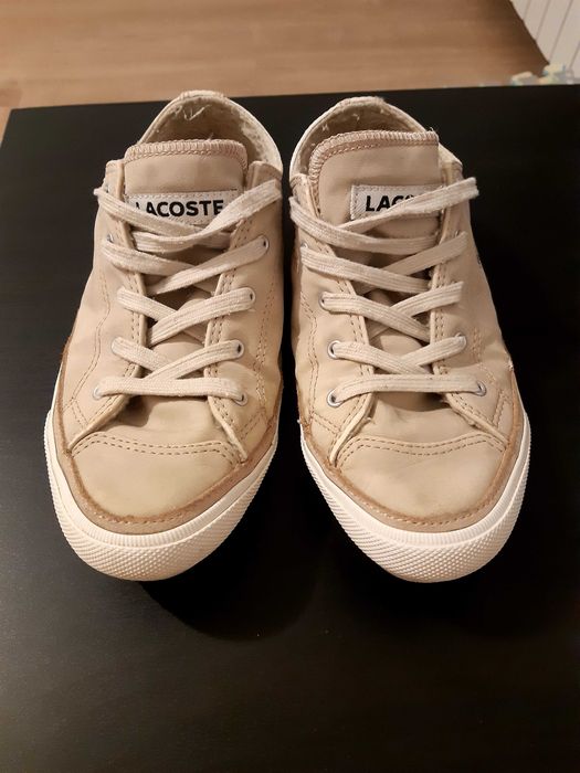 Buty Lacoste beżowe 37.5
