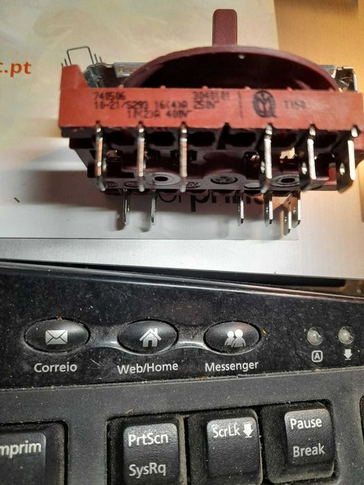 Comutador novo forno TEKA 4 posições