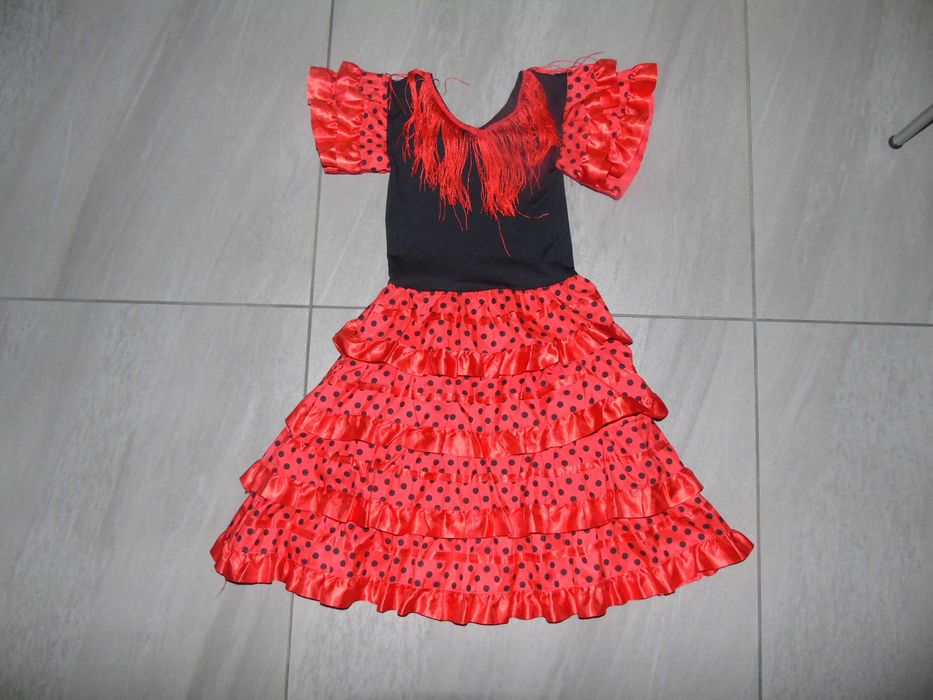 strój sukienka Flamenco 4 lata