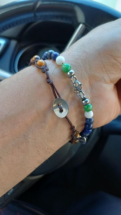 Pulseira Pedras 6mm Olho de Tigre- PulseirasMe4You