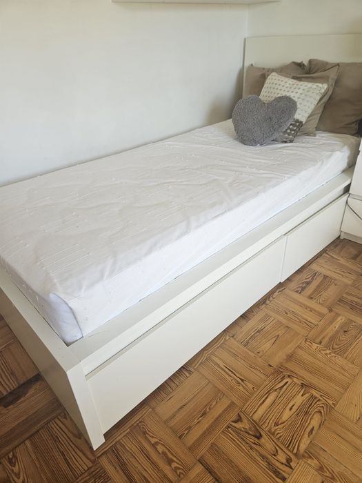 Cama MALM 90x200