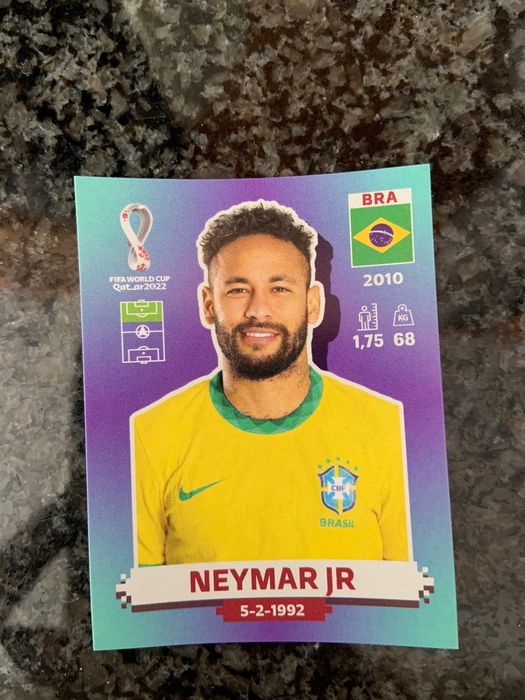 Neymar cromo Qatar