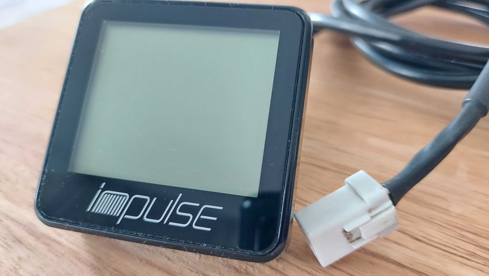 Wyświetlacz LCD  IMPULSE  36V mały (czarny)