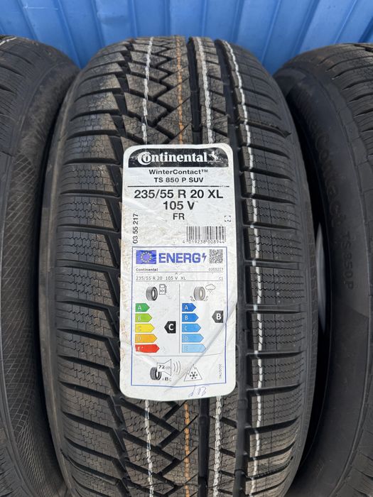 Зимові шини 4шт 235/55R20 105V XL Continental WinterContact TS 850P