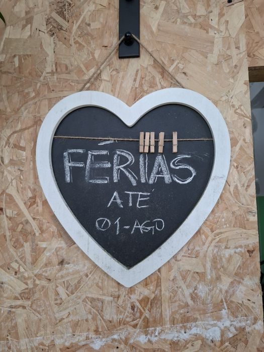 Painéis para recados em forma de coração