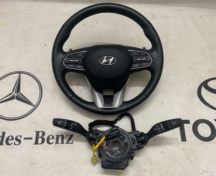 Hyundai santa fe руль кермо підрульве безпека шора ремені