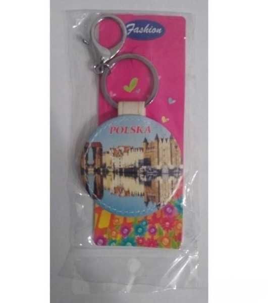 Brelok Polska z Gdańskiem