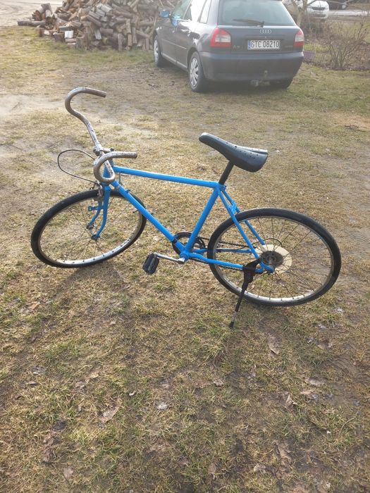 Kolażówka PRL rower