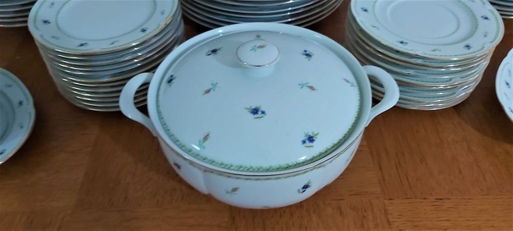 Serviço Jantar Porcelana Spal