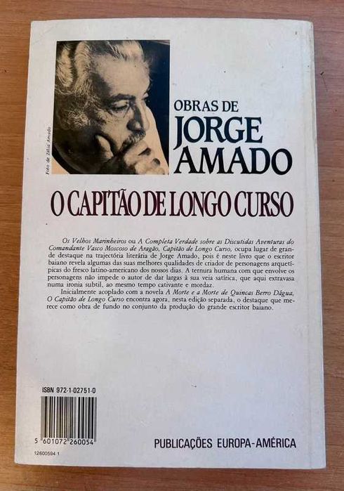 Livro Capitão de Longo Curso