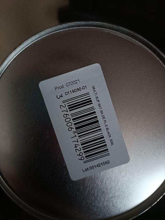 Emalia akrylowa jednowarstwowa 0.5 l Black Satynowa LUXENS