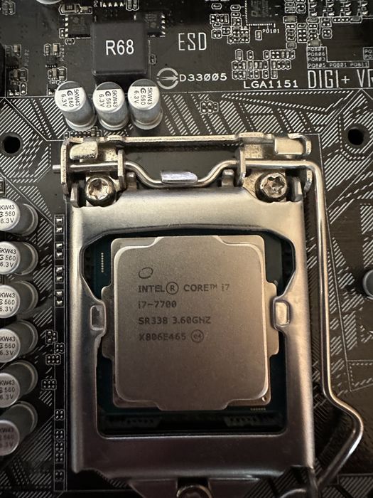 I7 7700 + Asus H110m-K ddr4