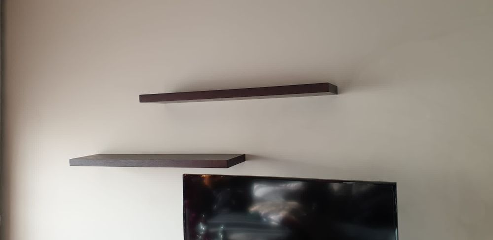 Sala de estar castanha chocolate