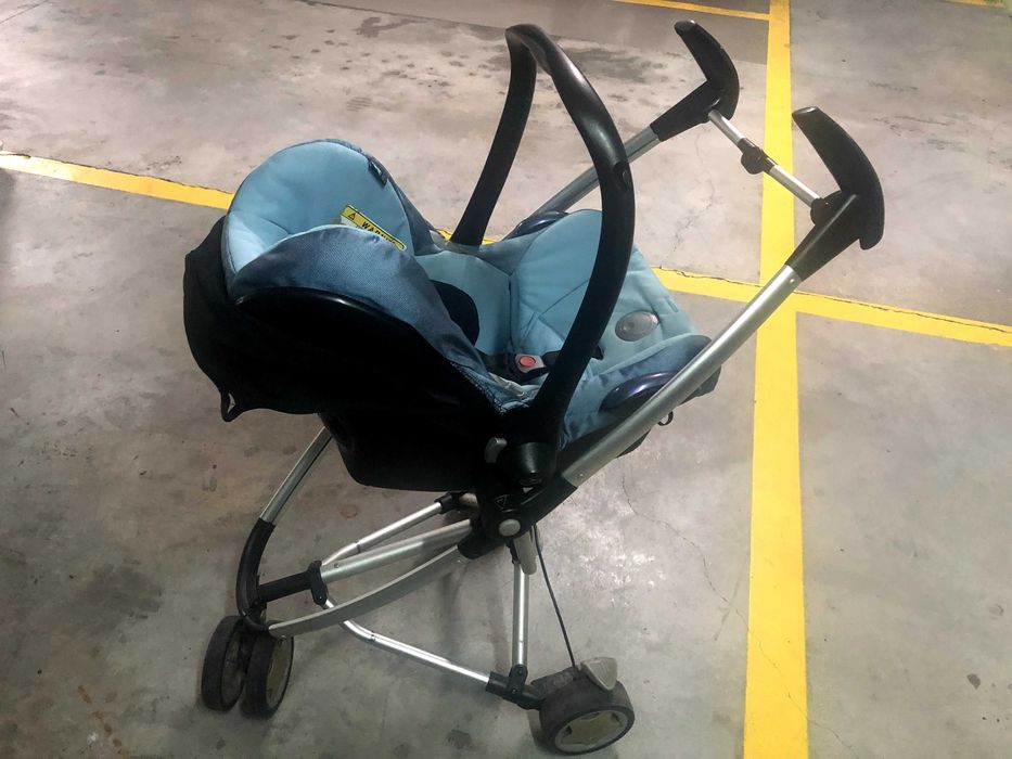 Carrinho Quinny Zapp + Ovo Maxicosi + acessórios