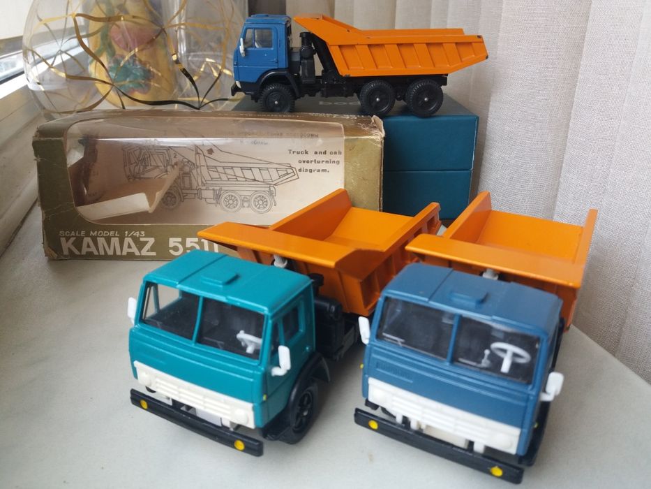 Модель КамАЗ 5511 1:43 масштабная машинка Kamaz камаз ссср ussr