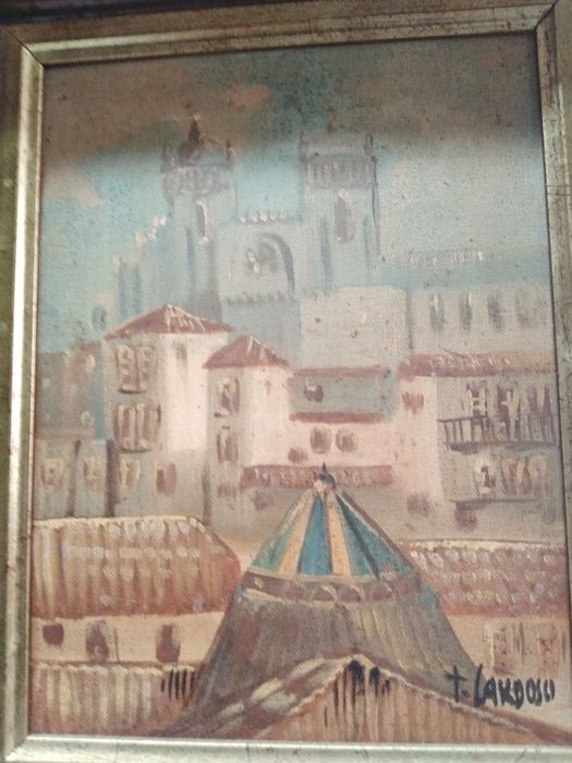 Quadro moldura tela Teixeira morgado
