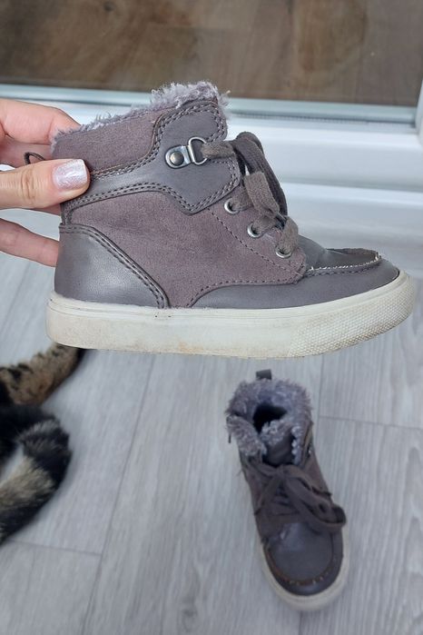 Хайтопи,черевики на хутрі для хлопчика р.23-24, устілка 14,5 см