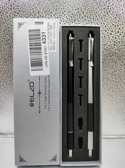 Rysik Elzo żelowy 3 in 1 , 2 sztuki czarny - szary