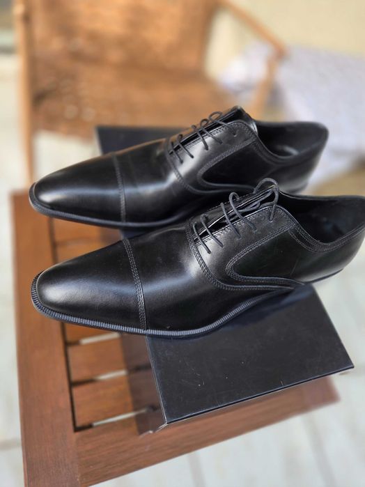 Vistula Lantier Denaro – eleganckie skórzane buty męskie 44 – nowe