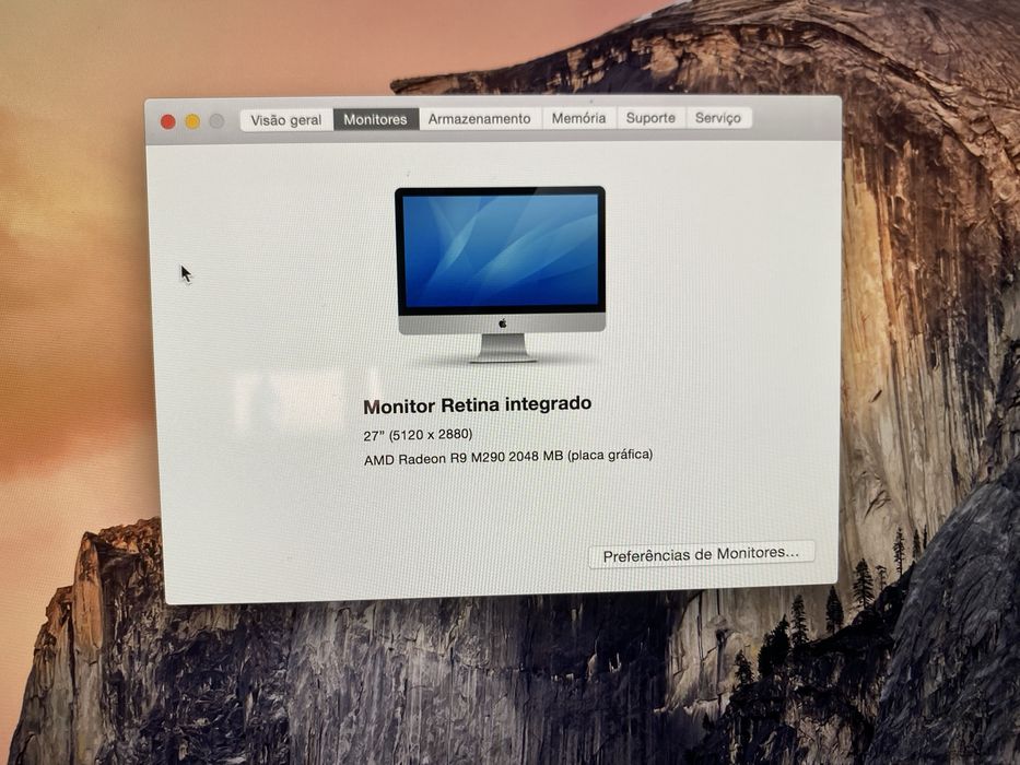 iMac Retina 5K 27” | i5 | 16GB RAM | SSD 1TB | Excelente Estado
