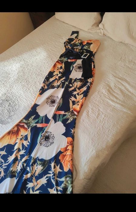 Vestido comprido sereia