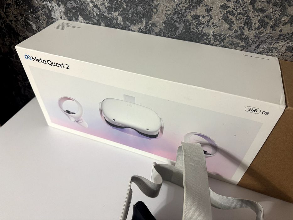 Окуляри Віртуальної Реальності Meta Quest 2 Oculus 256GB White Б/У