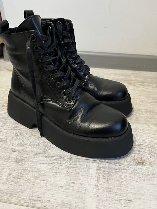 Шкіряні зимові жіночі черевики