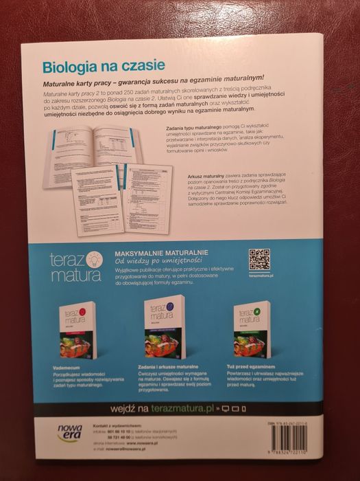 Maturalne karty pracy Biologia na czasie 2