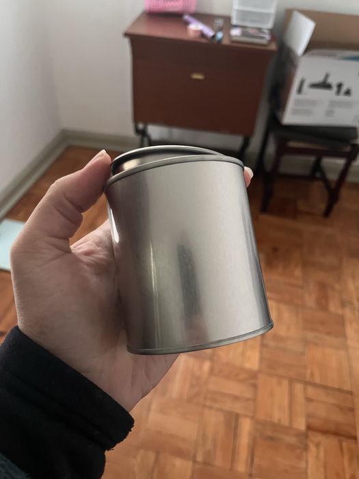 Recipientes latas NOVAS