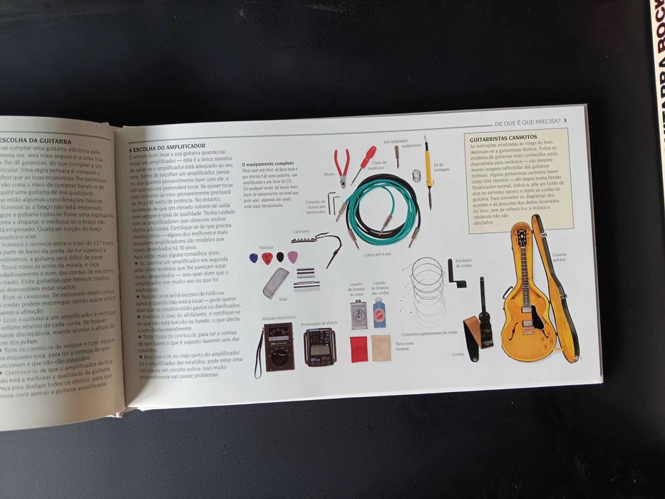Livro para aprender a tocar Guitarra