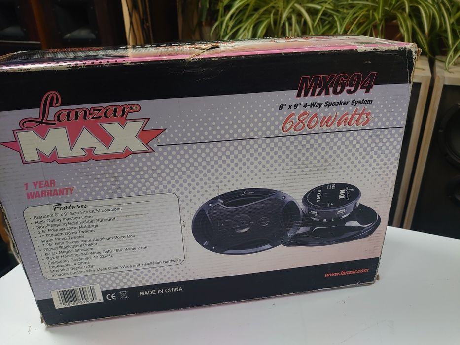 Динамики автомобильные 6х9. Новые, с хранения.огромные магниты