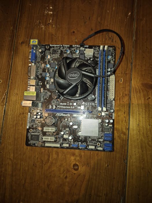 материнська плата Asrock + xeon e3 1230-v2 + 16гб ддр3