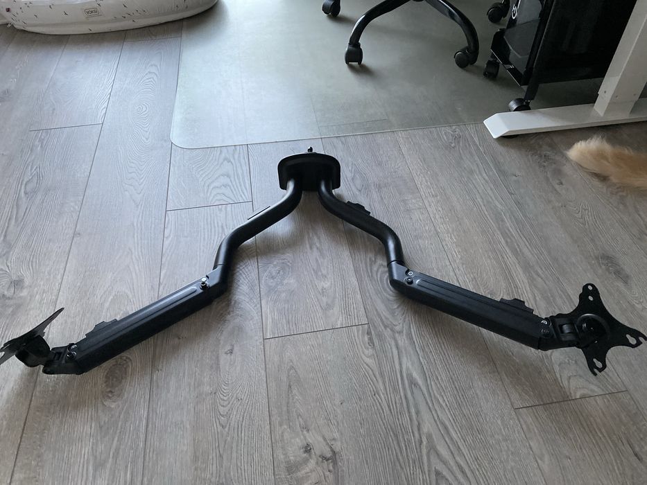 Suporte Duplo Monitor 17”-32” AISENS Braço Articulado