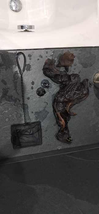 Akwarium 90l z osprzętem