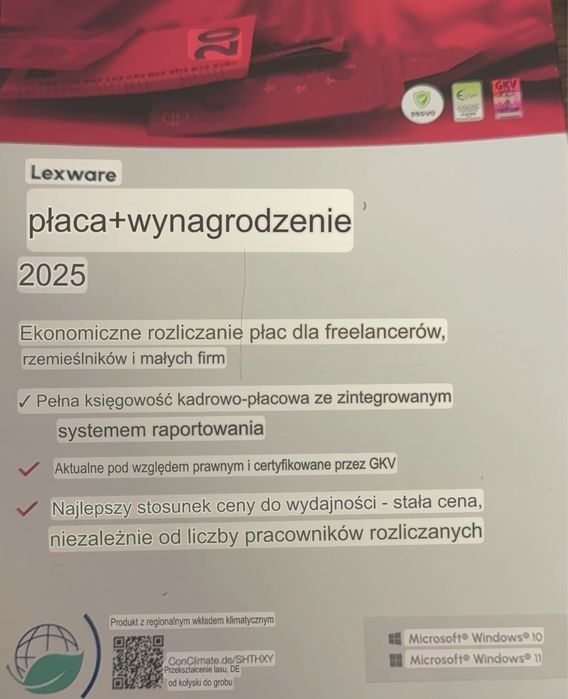 Oprogramowanie Lexware Lohn + Gehalt 2025 Poznań Długa 14