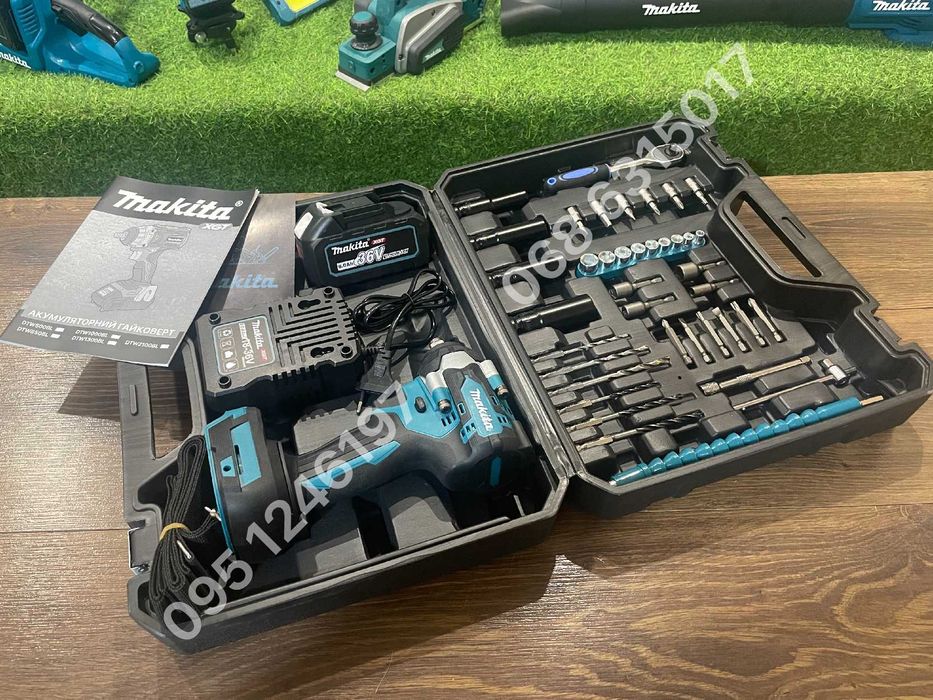 Аккумуляторный Гайкокрут Makita DTW650BL 36V 8Ah гайковерт гвинтоверт