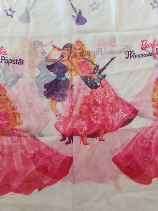 Firanka Barbie rockowa księżniczka do pokoju dla dziewczynki. 300/160