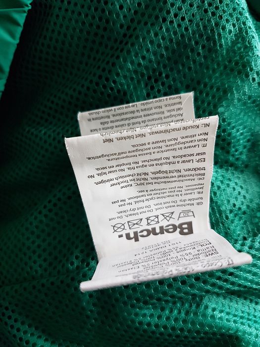 Kurtka jak nowa Bench wiosenna zielona, r. XL
