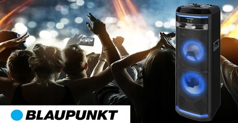 BLAUPUNKT  Kolumna Głośnik bluetooth karaoke