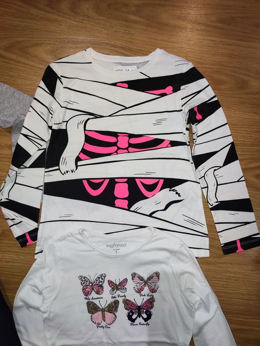 Blusas manga comprida menina - 7-9 anos