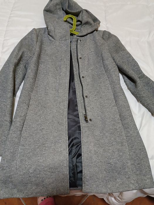 sobretudo XS cinzento