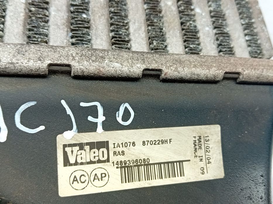Radiador do intercooler CITROËN C8 (EA_, EB_)