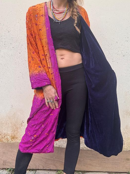 Kimono narzutka płaszcz