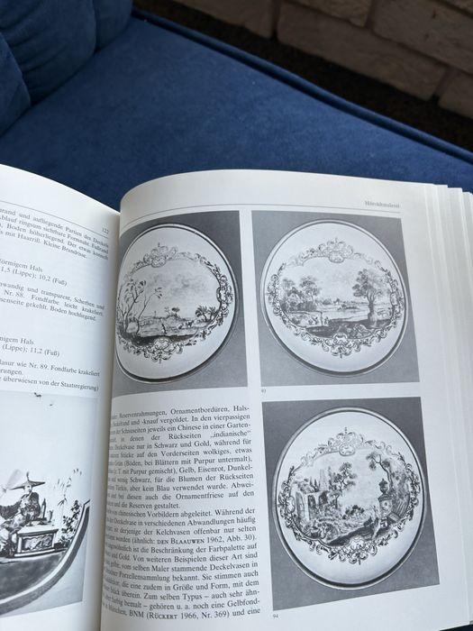Meissen kamionka  i porcelana XVIII w.