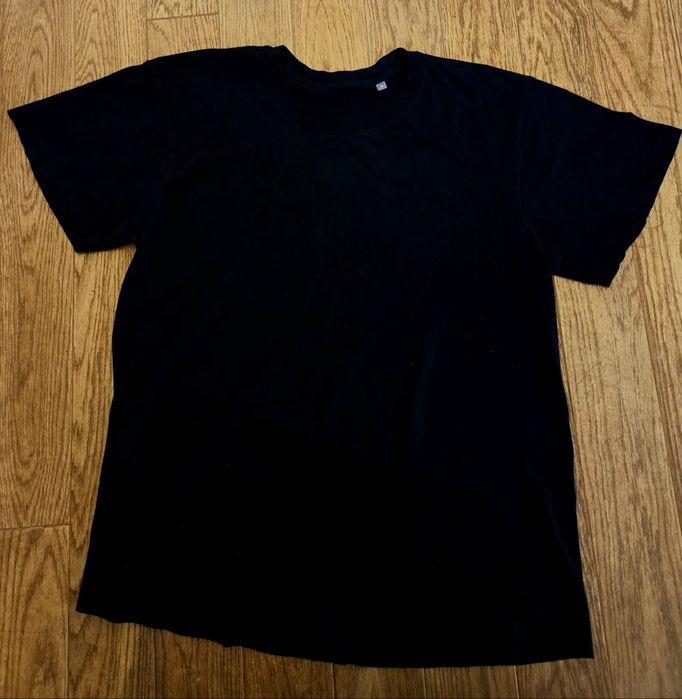 T-shirt czarny gładki